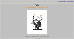 Desktop Screenshot of kriki.cartooncommerz.de